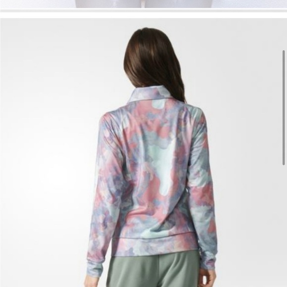 Adidas Pastel Camo Europa Track Jacket - Picture 2 of 8